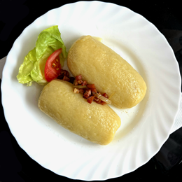 KNEDLE Z MIĘSEM 2 szt. / KNÖDEL MIT FLEISCH - 300g