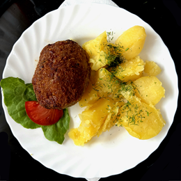 KOTLET MIELONY / FRIKADELLE 160g (Bez dodatków)