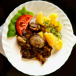 WĄTRÓBKA Z DROBIU  / GEFLÜGELLEBER (Bez dodatków)