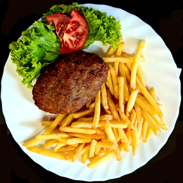 KOTLET MIELONY / FRIKADELLE 160g (Bez dodatków)