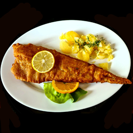 DORSZ SMAŻONY / DORSCH GEBRATEN  200g (Bez dodatków)
